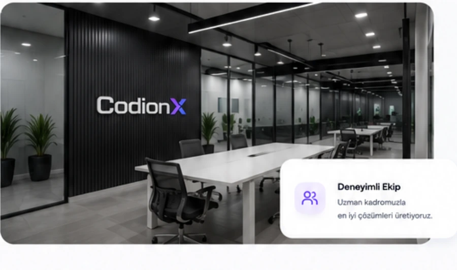 CodionX ofis toplantı alanı